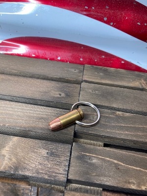 弾丸キーホルダー　ミリタリー Bullet Key Holder KC9401　ホローポイント