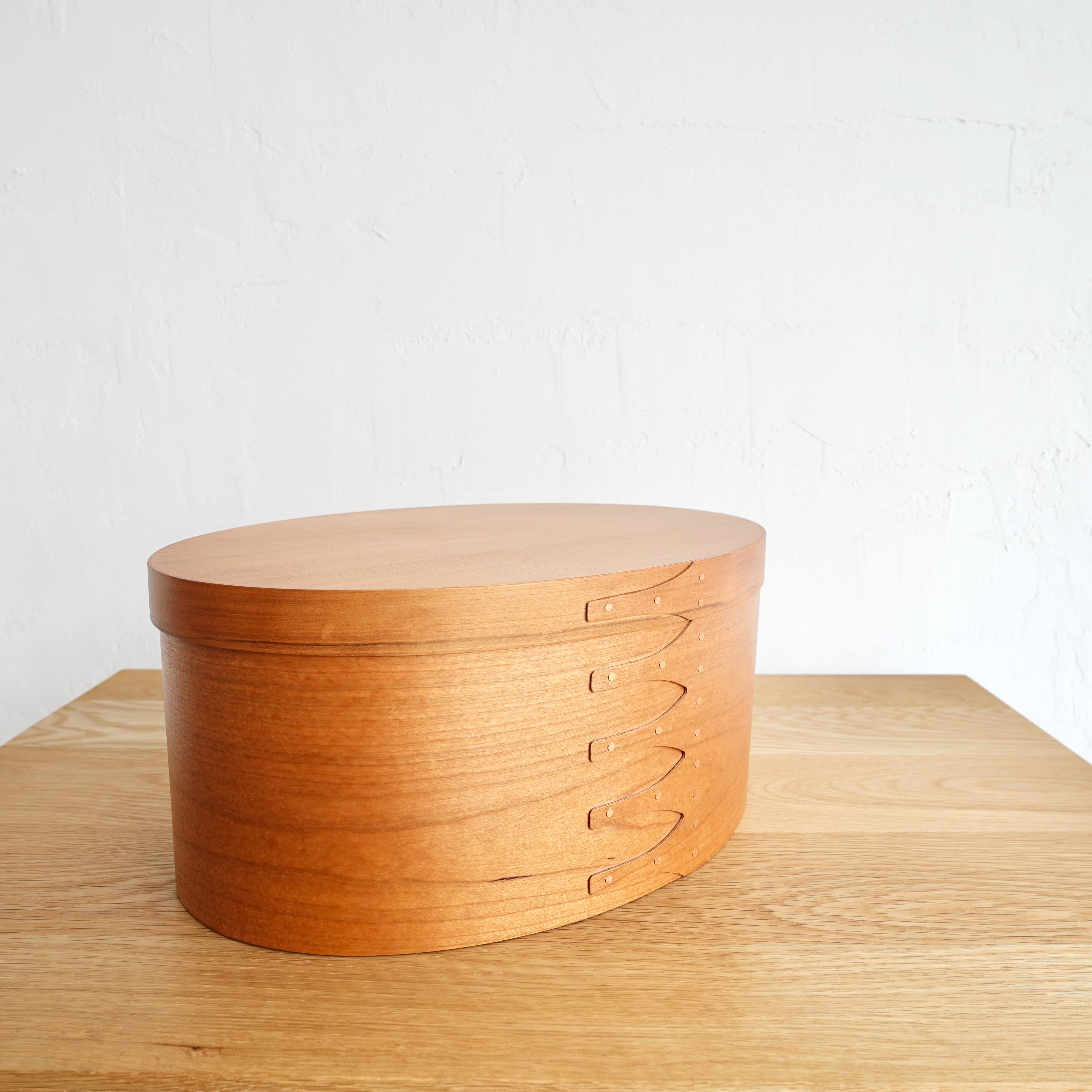 サイズL】シェーカー オーバルボックス 小物入れ | Better Life & Vibes