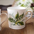 Hammersley Lily of the Valley｜ハマースレイ すずらん マグカップ２客セット プランターカバーにも thumbnail 5