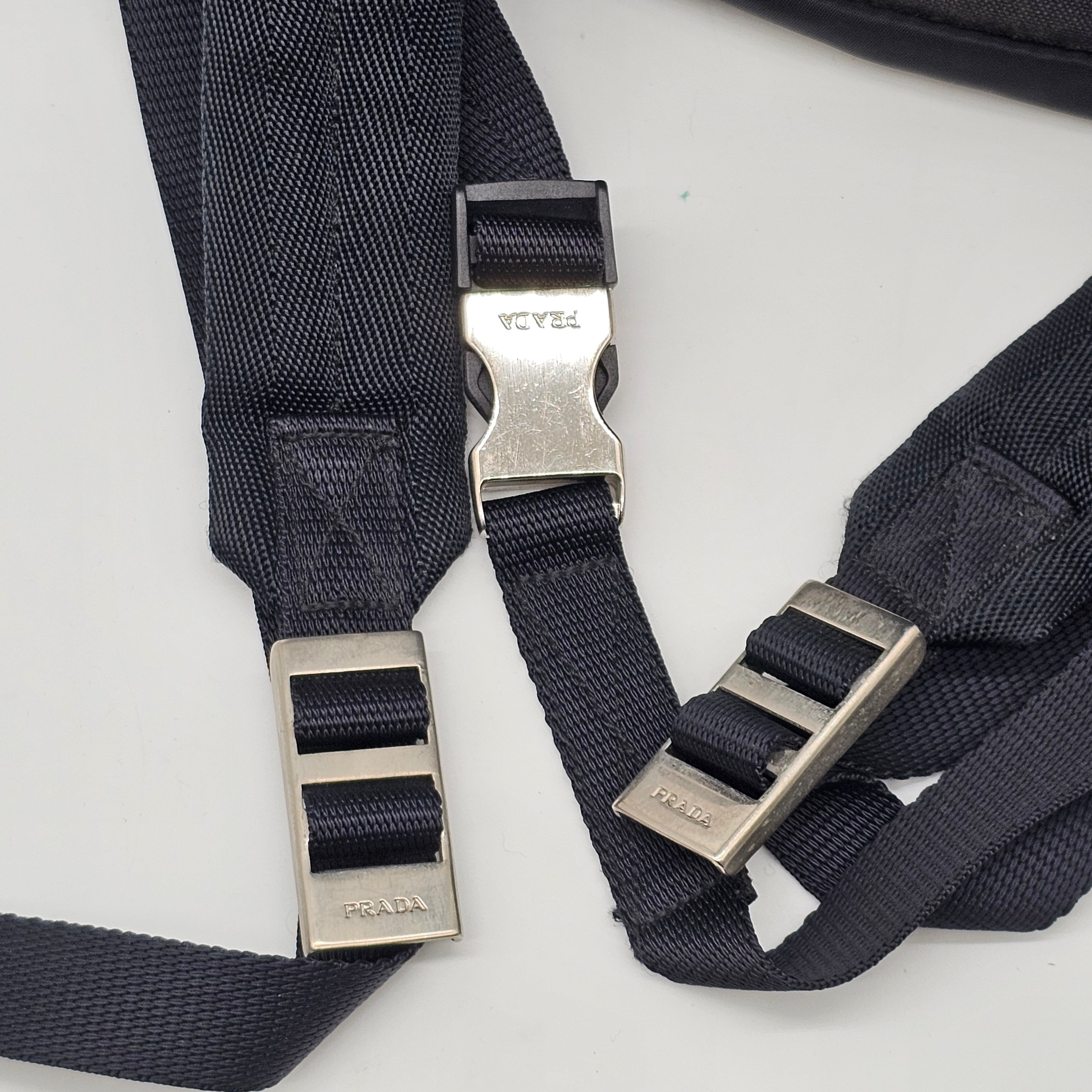 PRADA バックパック ナイロン バックル 三角ロゴ 白タグ | Pay ID PRADA バックパック ナイロン バックル 三角ロゴ 白タグ | Pay ID