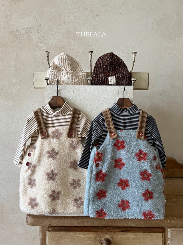 [予約][送料無料]≪thelala≫flower bud OPS (kids)14