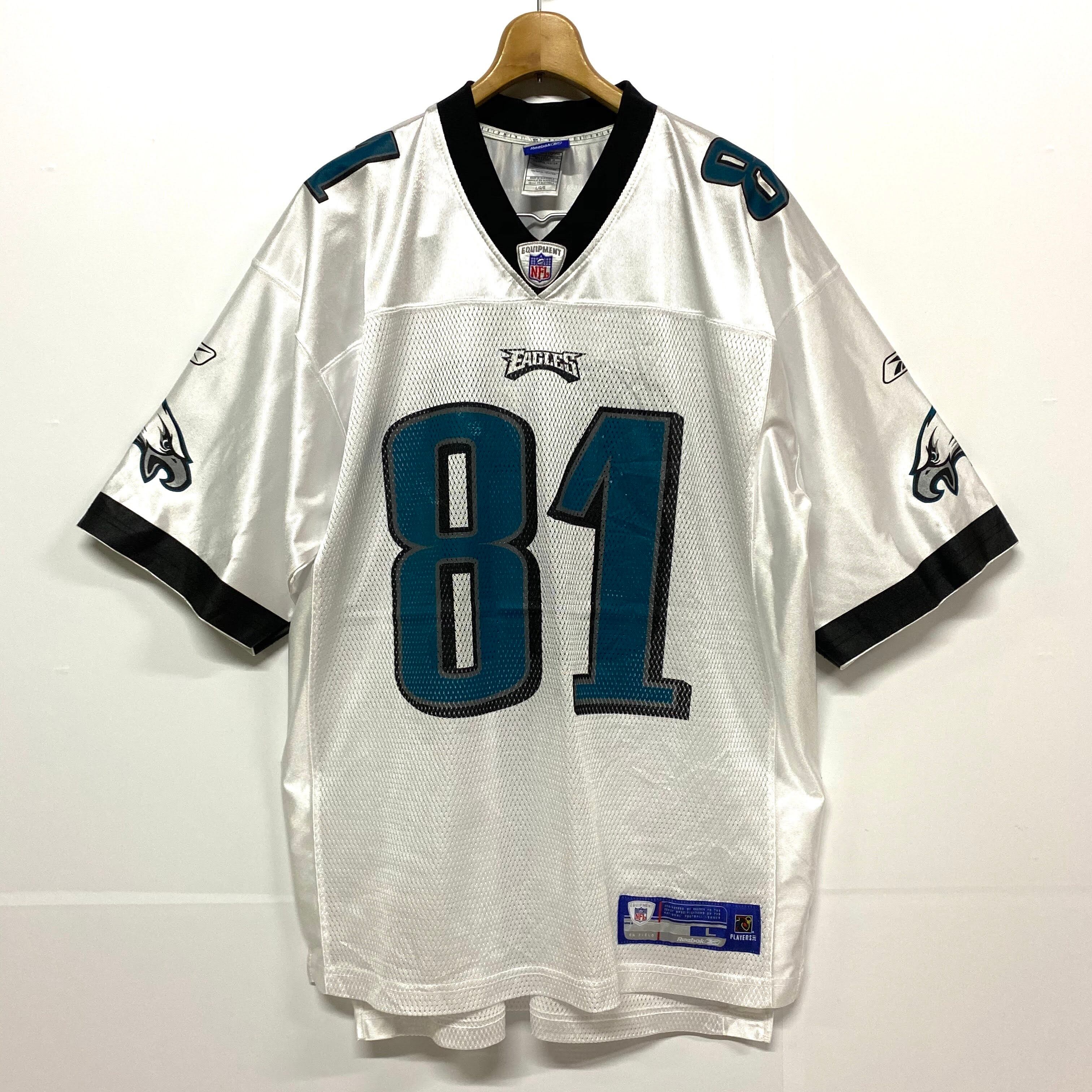 Reebok　NFLイーグルス　ゲームシャツ　ユニフォーム　アメフト【282】 Reebok リーボック NFL フィラデルフィア・イーグルス ゲームシャツ