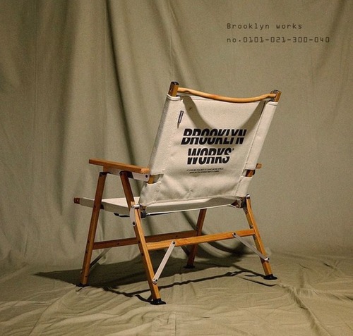 【BROOKLYN WORKS】MOTO CHAIR / モトチェア　WARM GRAY