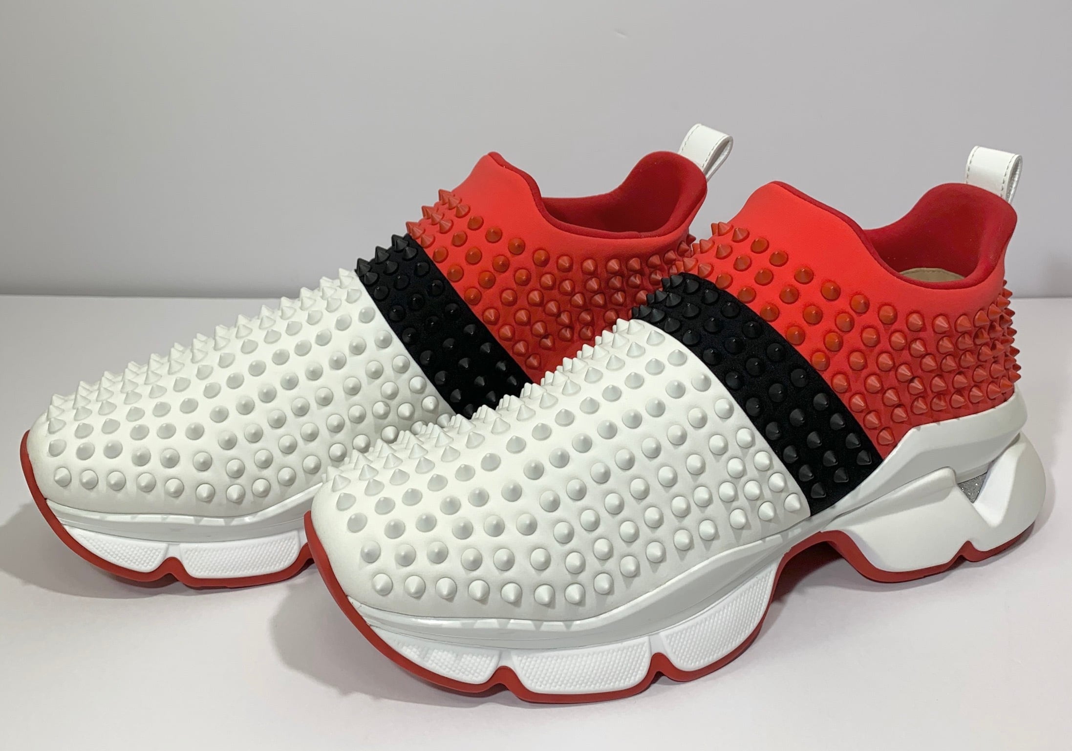 新作・人気アイテム Christian Louboutin スパイクソック スニーカー