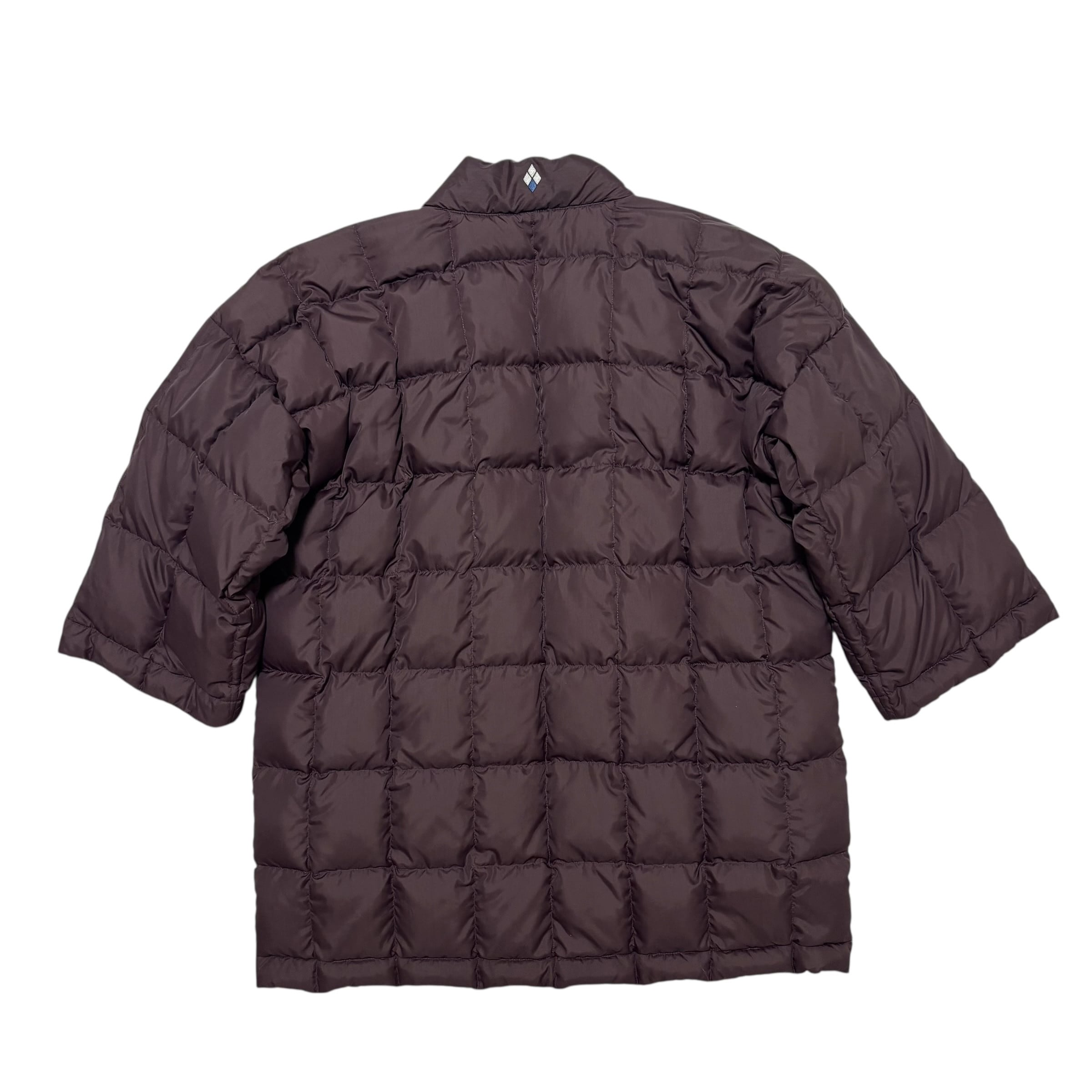 古着 モンベル mont-bell ダウンハンテン 半纏 ダウンジャケット