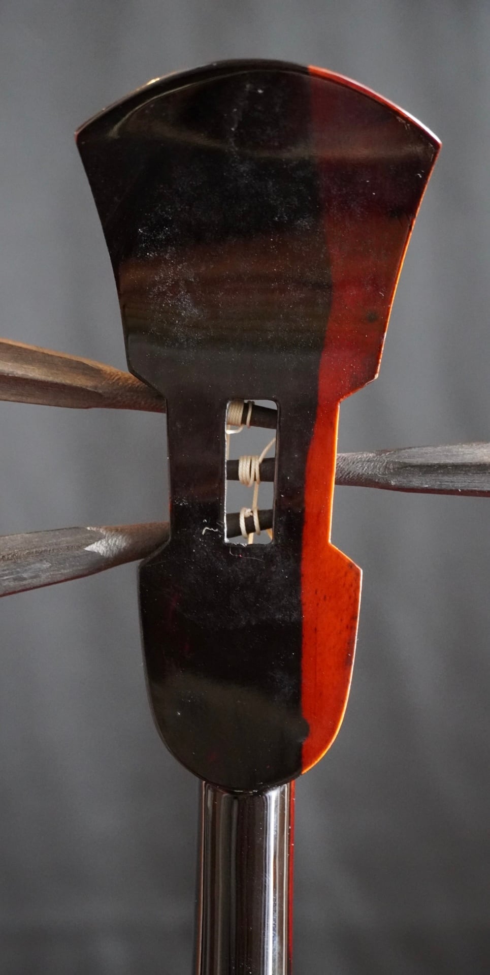 二度と出ない超貴重作です※名工銘苅氏師匠仲本三味線店作 知念大工型