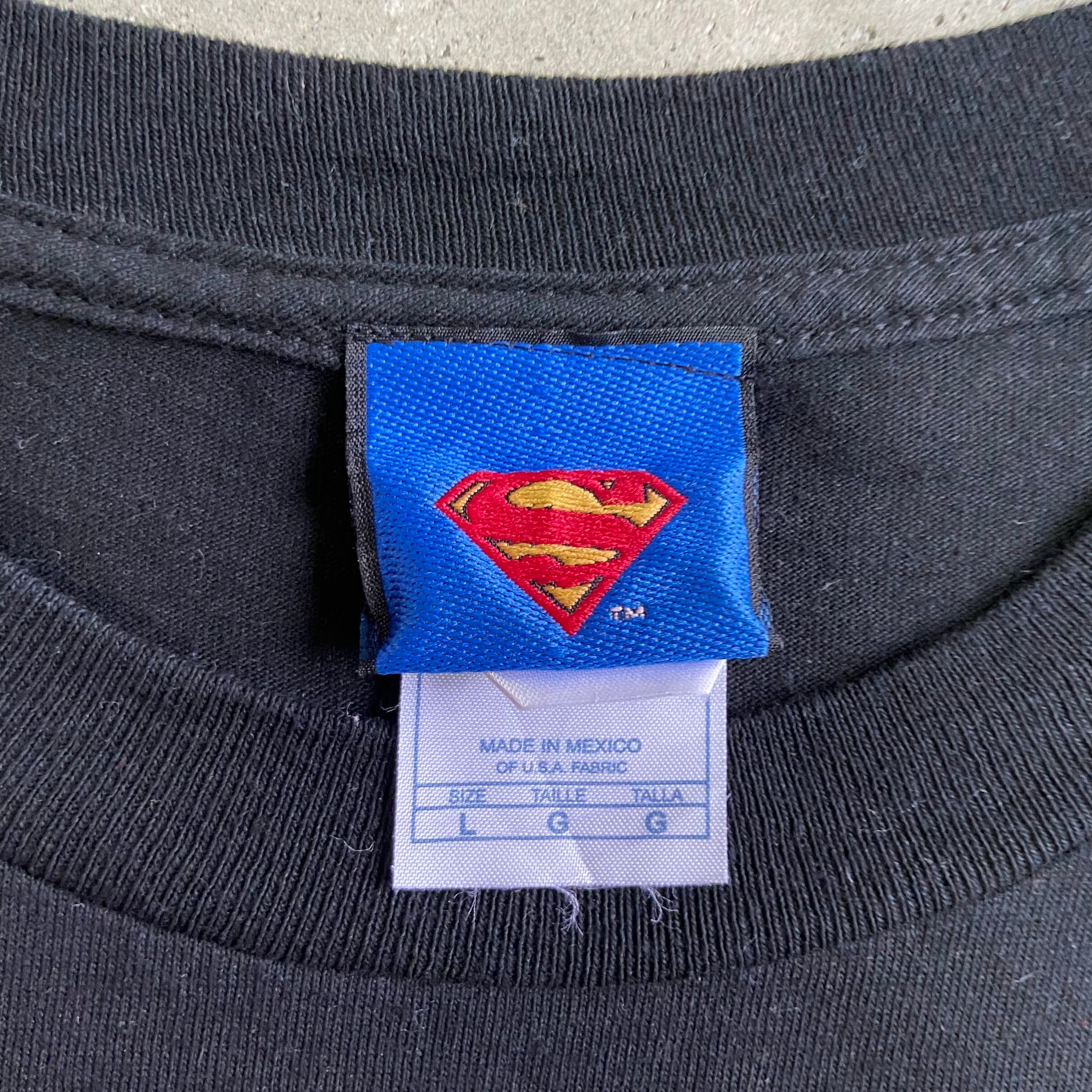 00年代 SUPERMAN スーパーマン キャラクター DCコミック ムービー ロゴ