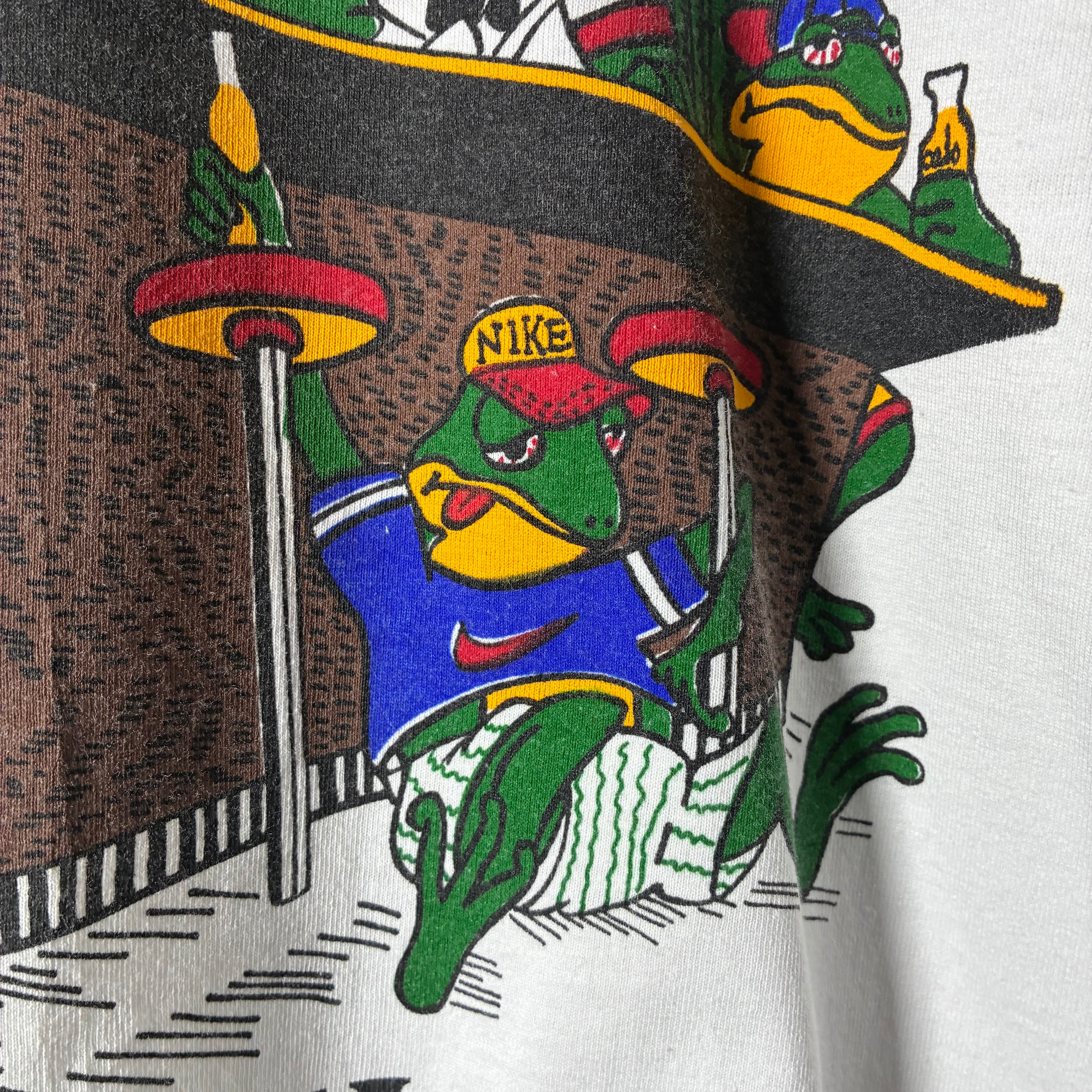 90s SENOR FROGS Tシャツ 白 セニョールフロッグ バー | 古着屋 the moon