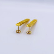 Heritage Bar Earrings -Gold-