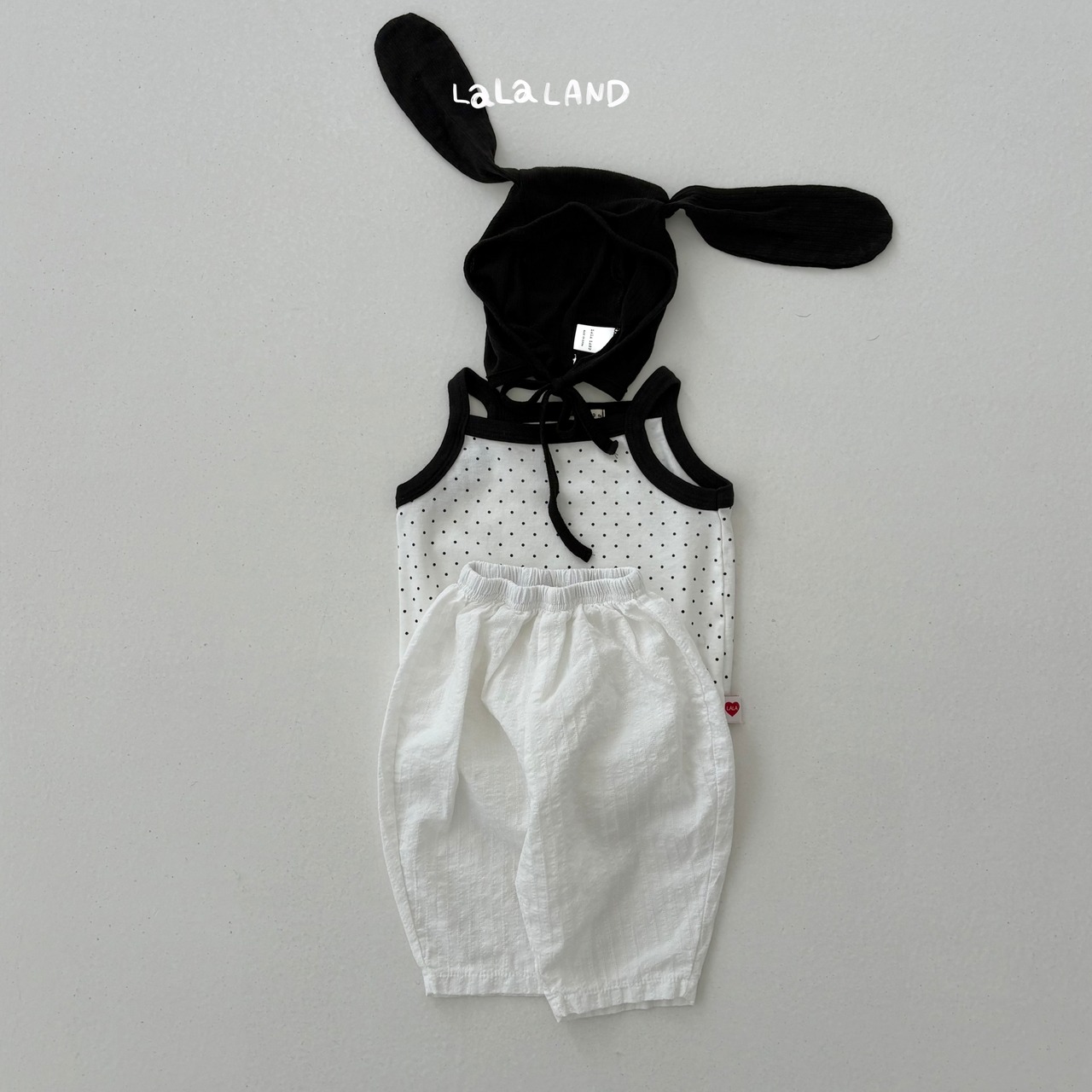 【取寄/韓国直送】LALALAND 26/SM （Baby）ハートドットスーツ｜夏服｜韓国子供服