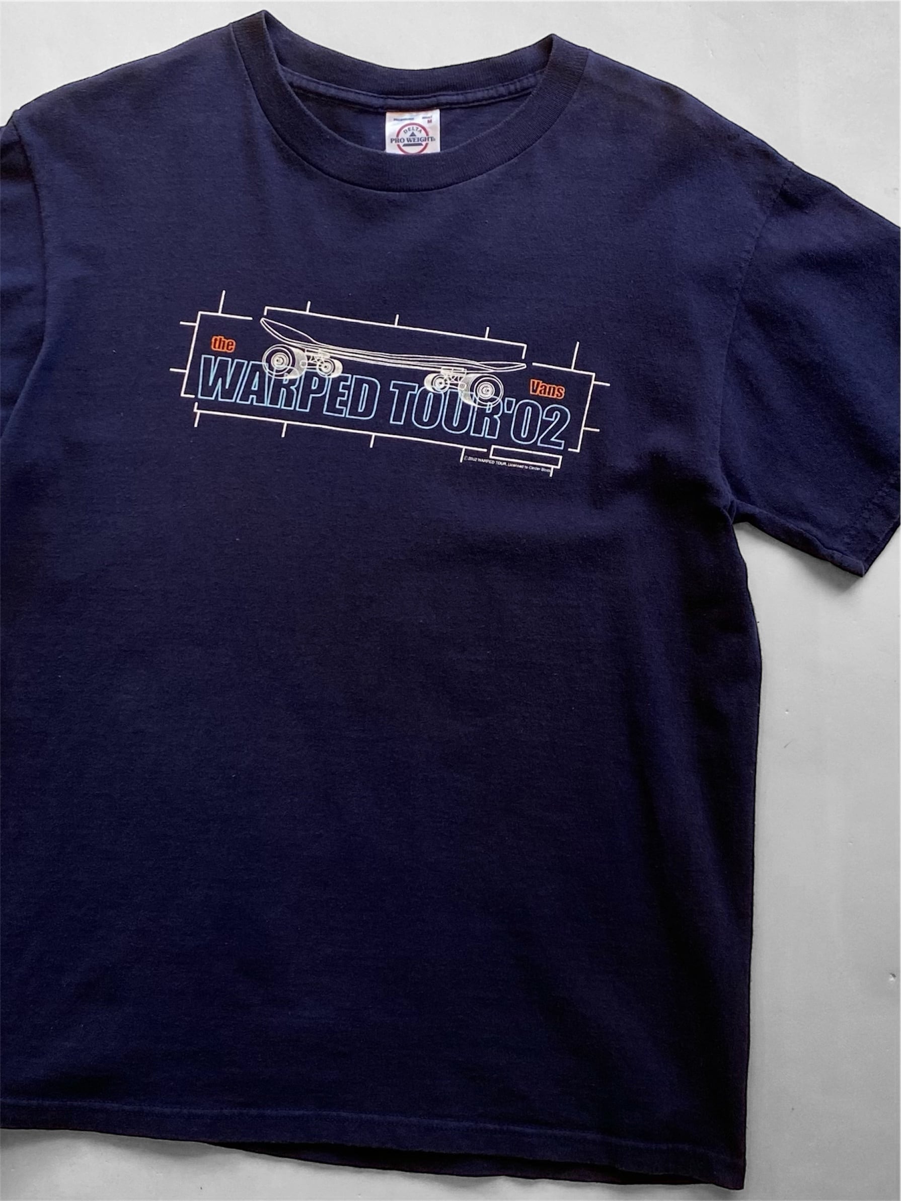 "2002 Vans Warped Tour"  T-shirt バンズ ワープドツアーTシャツ [M]
