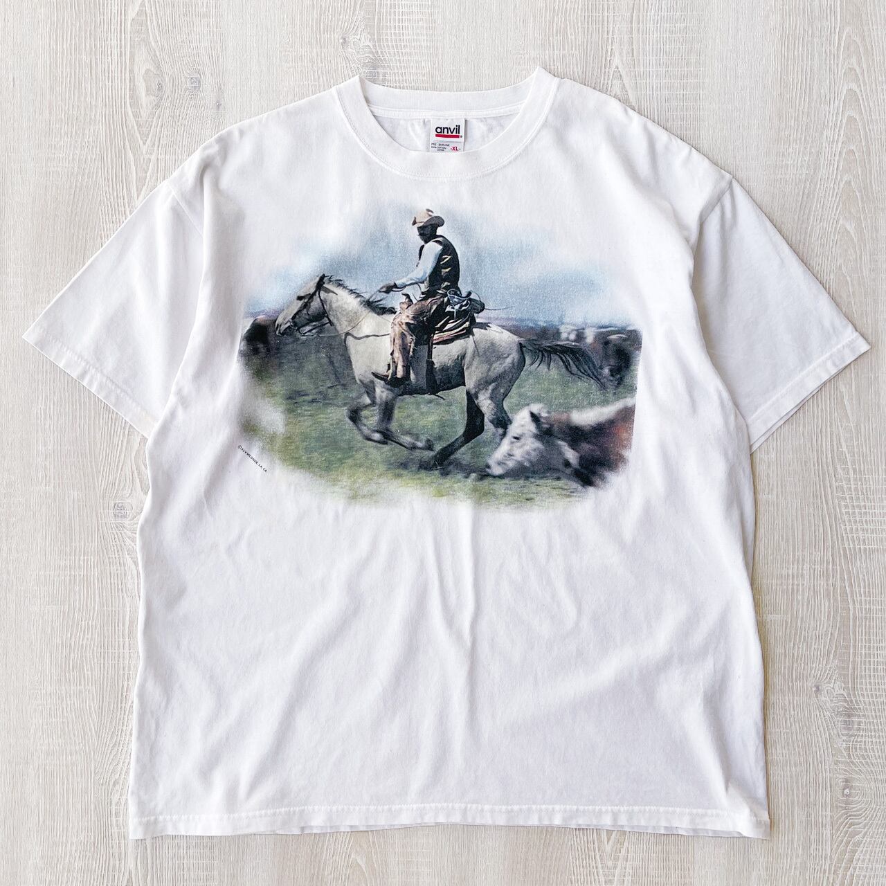 Cowboy Tee│古着 カウボーイ Tシャツ | Almost Heaven
