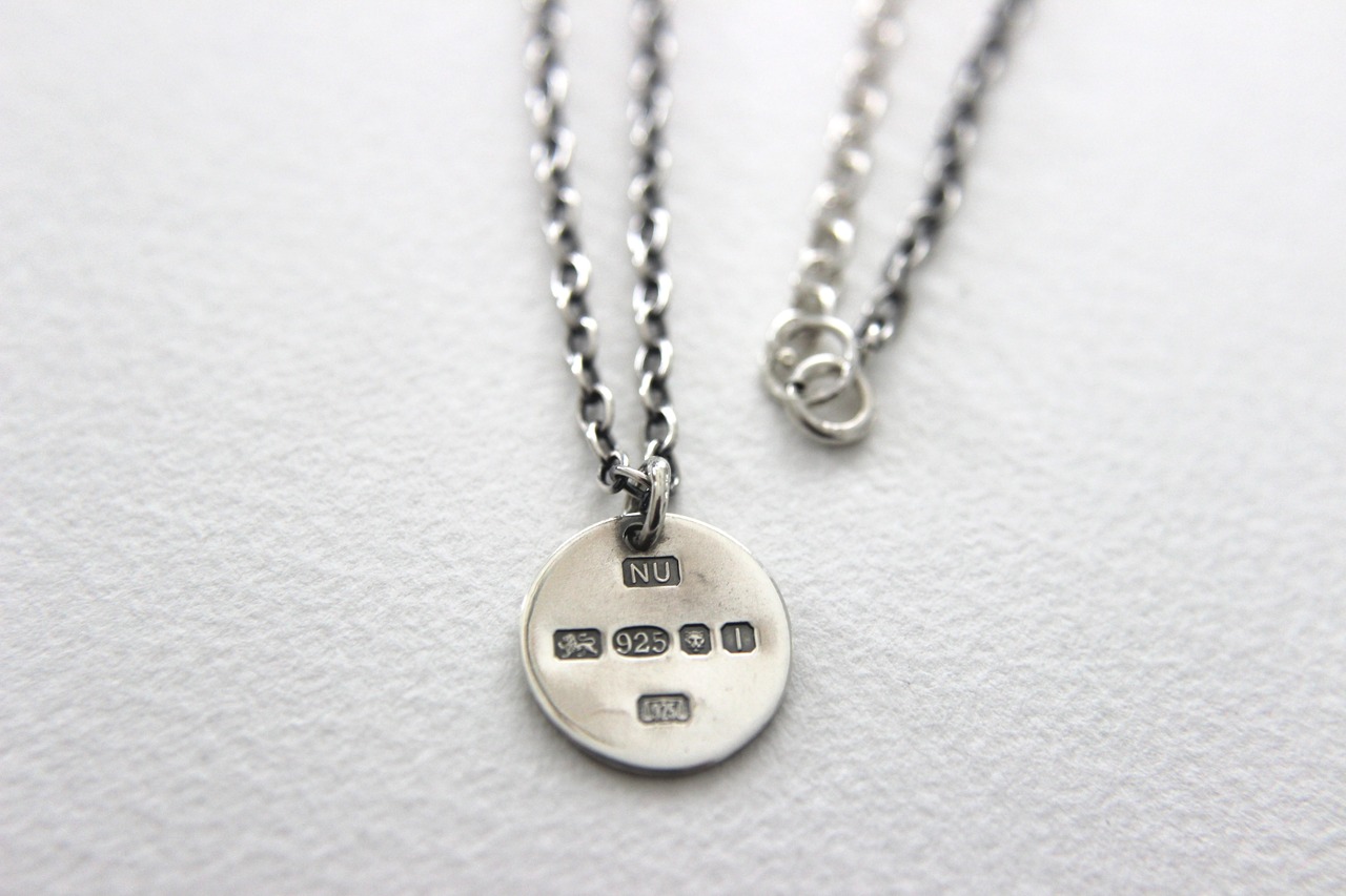 Large Hallmark Tag Necklace