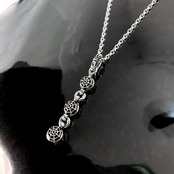 SPIDER WEB BALL:S NECKLACE Y/ スパイダーウェブボールYネックレス