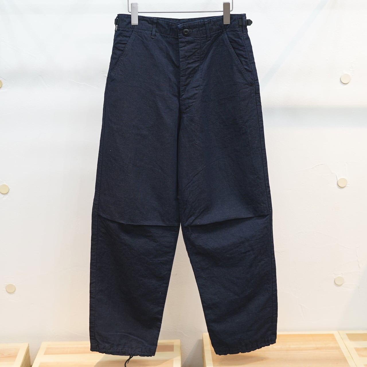 Workers(ワーカーズ) FWPトラウザーズ インディゴコットンリネン