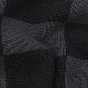 【BILLIONAIRE BOYS CLUB】CHECK JACQUARD SWEATER