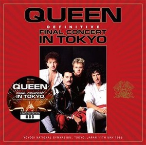 NEW  QUEEN    DEFINITIVE FINAL CONCERT IN TOKYO  2CDR Free Shipping 　Japan Tour