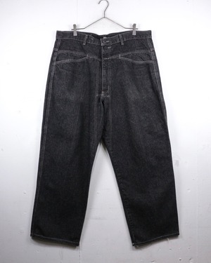 【Caka act2】“MARITHÉ FRANÇOIS GIRBAUD” X-Pocket Gimmick Baggy Jeans
