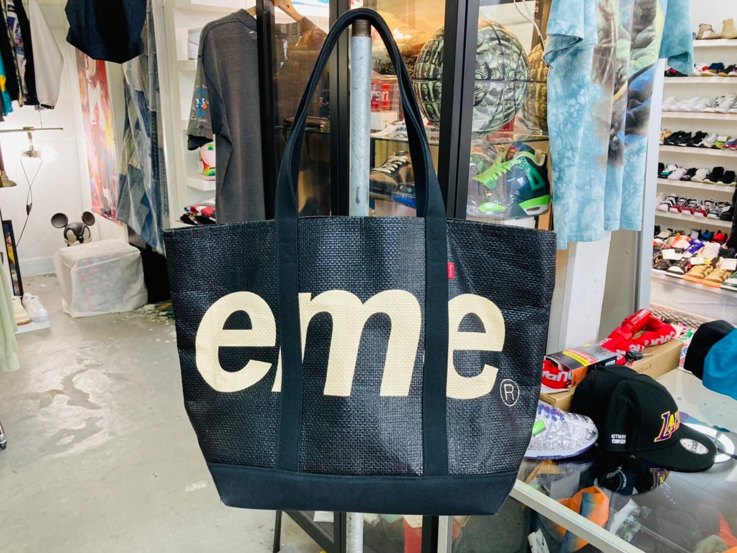 楽天 Supreme 20SS Raffia Tote Bag | yigitaluminyumprofil.com