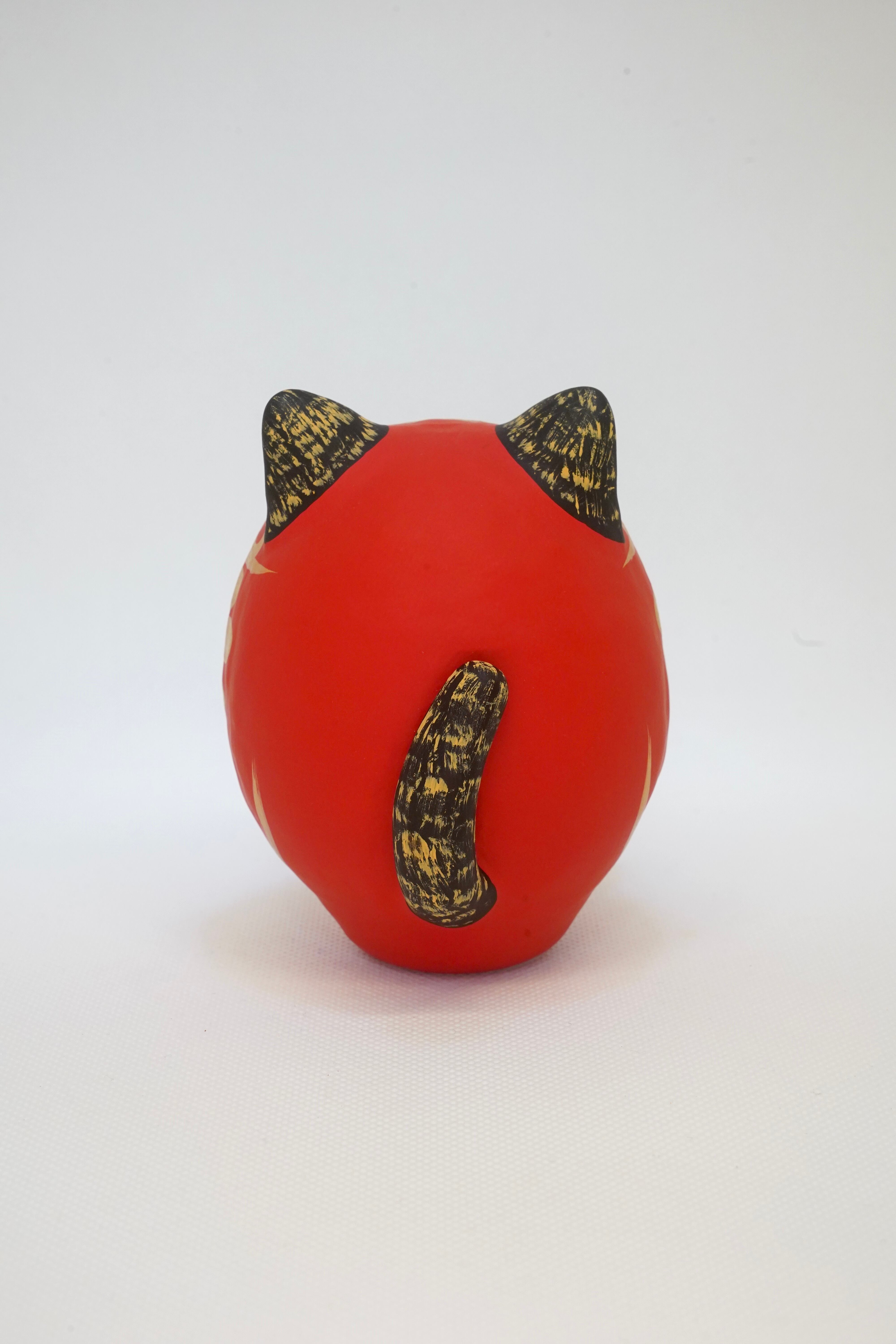 猫だるま【サビ】右手 | だるま屋 るもん