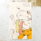 なかなか決まらない日*ドローイング