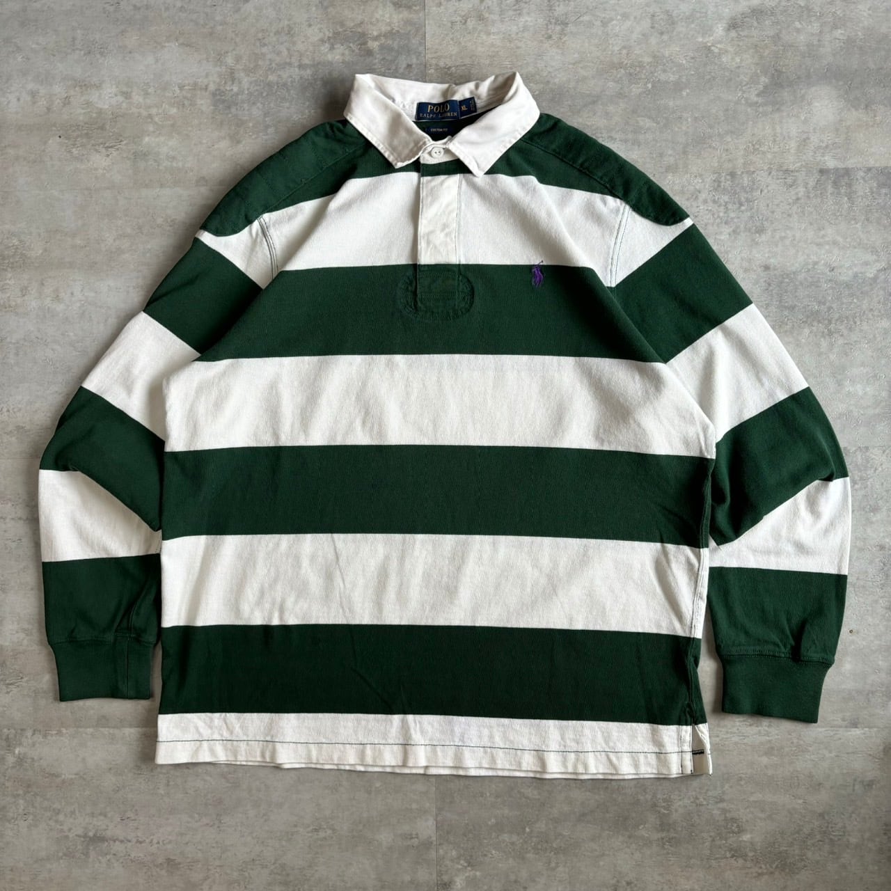 ポロラルフローレン ラガーシャツ ボーダー XL No.1374