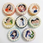 8色から選べる♪イメージカラー写真ケーキパステル 3号