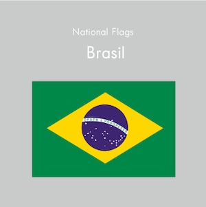 国旗ステッカー　ブラジル