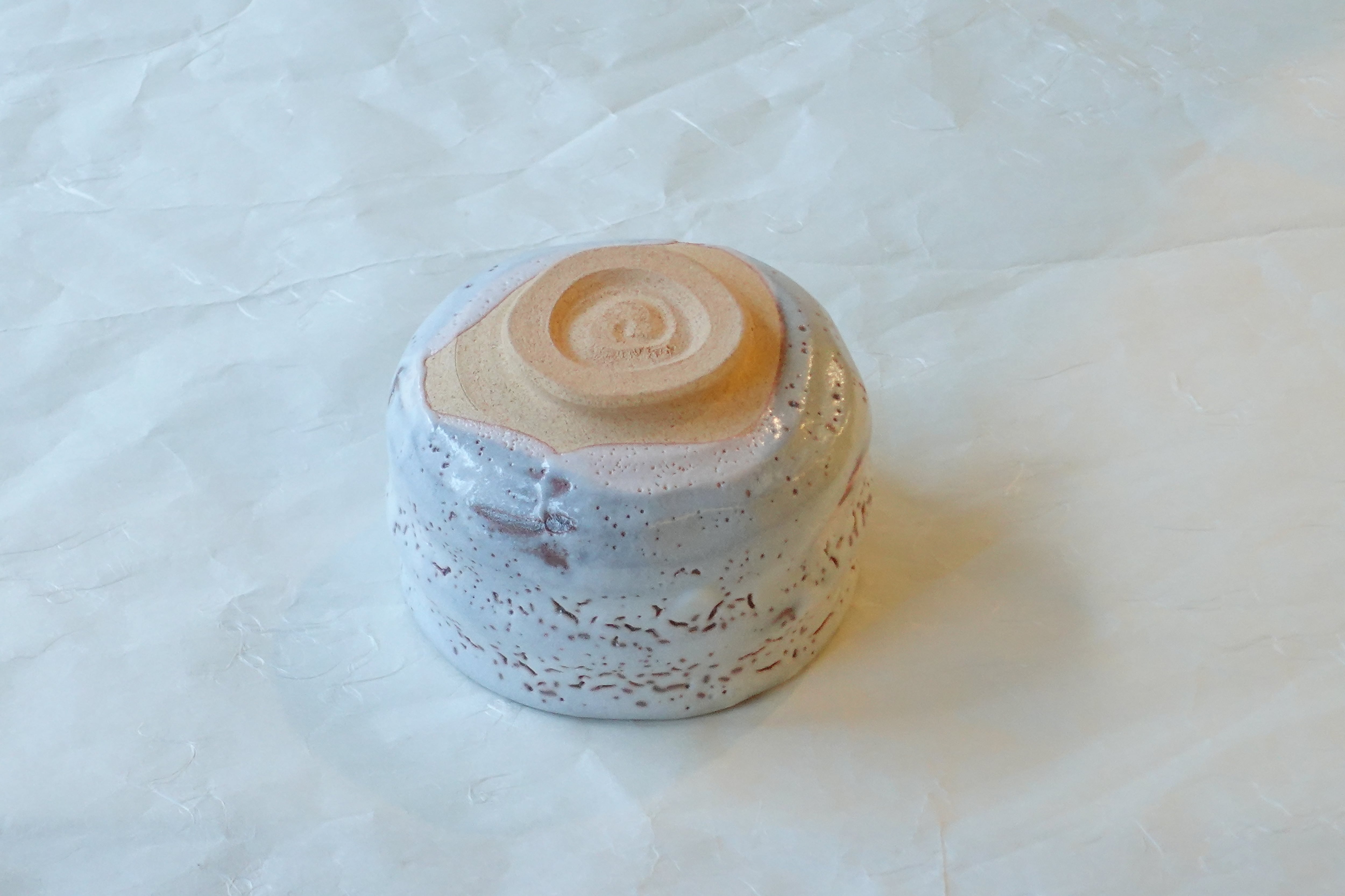 美濃焼 加藤秀山 作 鼠志野 抹茶碗 | 小林漆陶 美濃焼 加藤秀山 作 鼠志野 抹茶碗 | 小林漆陶