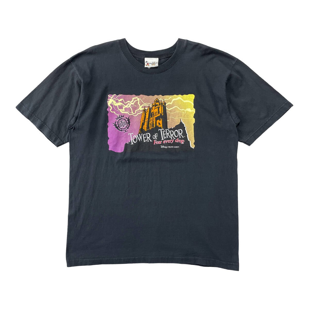 動作確認済み　タワーオブテラー　バンク USA 古着 Disney ディズニー タワーオブテラー Tシャツ アトラクション