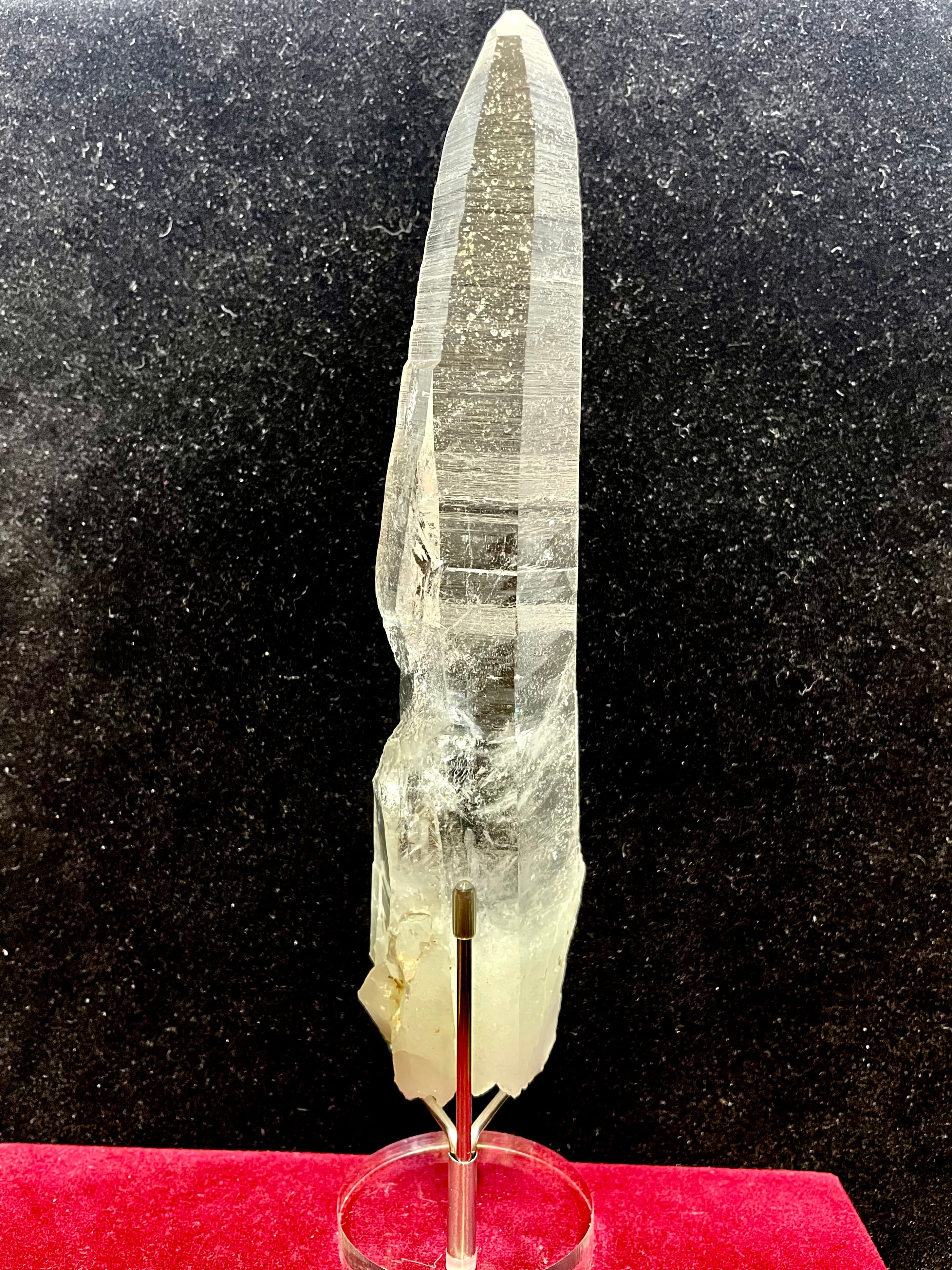 2) D.ガイガー秘蔵個人コレクション「採掘初期センティエント・プラズマ」クリスタル原石(D.ガイガー・ミネラルズ)大型