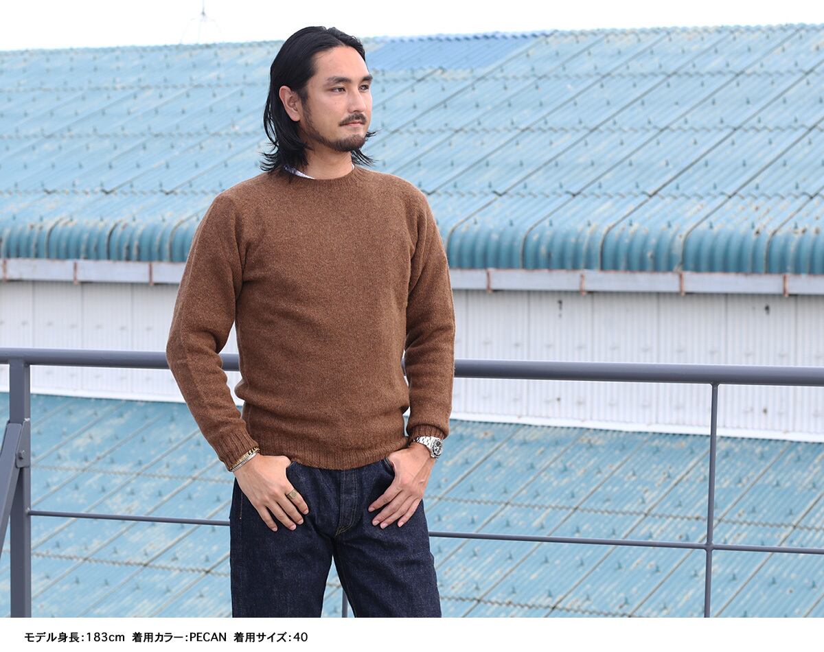 INVERALLAN インバーアラン Authentic Shetland Sweater