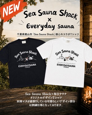 Sea Sauna ShackコラボTシャツ
