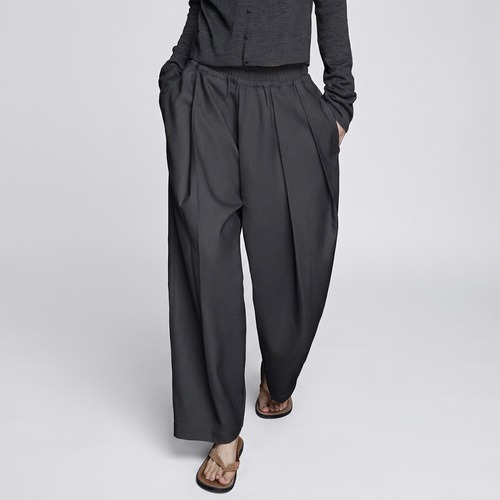 ワイドレッグ フルレングス パンツ   1color  26032 画像