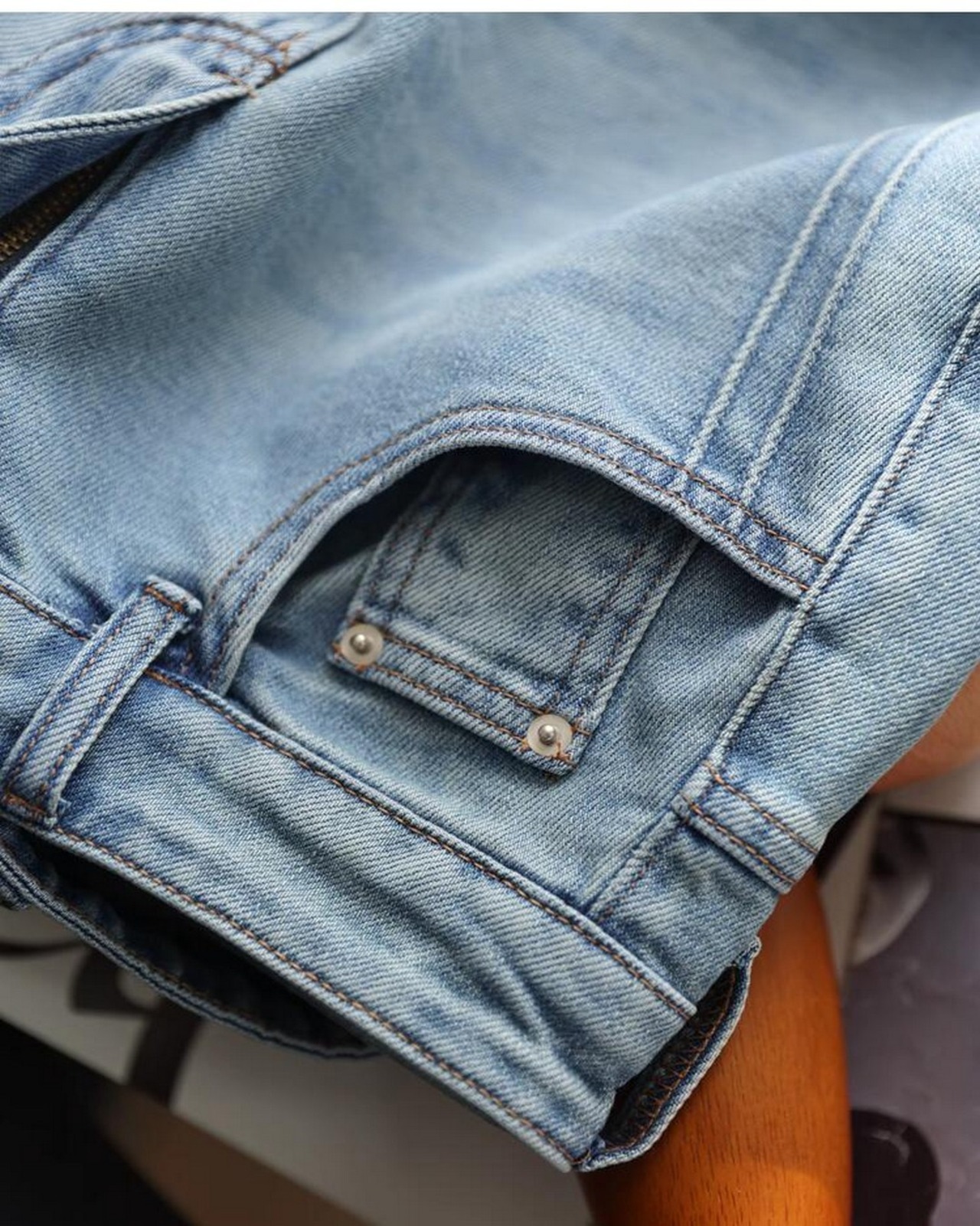 リラックスストレートデニム A0199 - 12