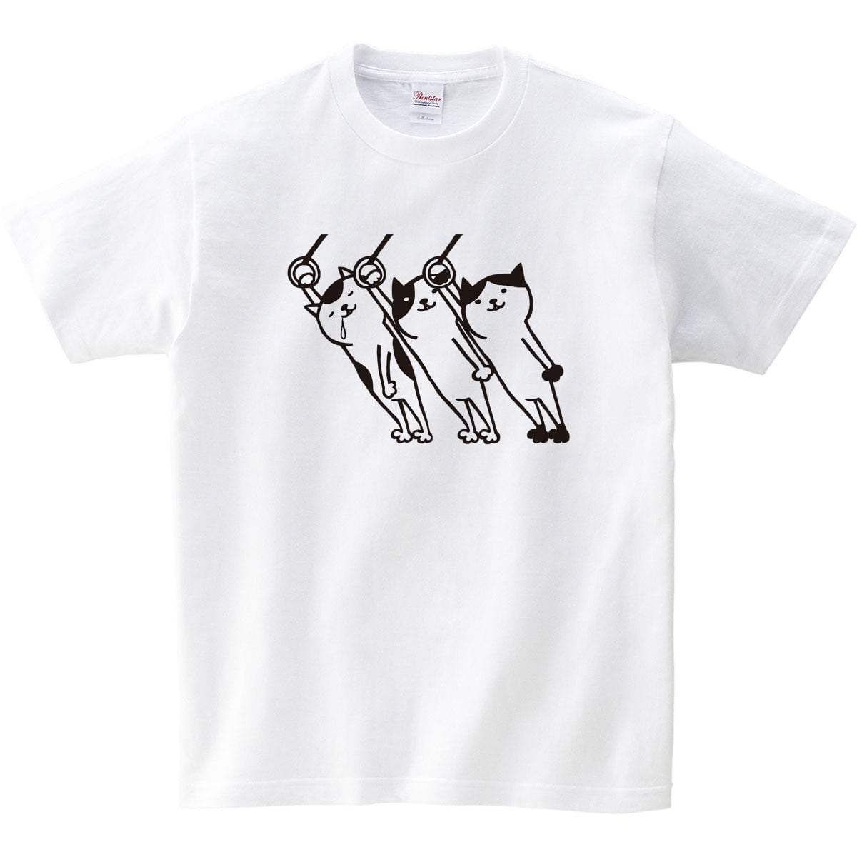 電車ネコ Tシャツ おもしろ 猫 Tシャツ cat30 猫服 ゆるキャラ ねこ柄 猫柄