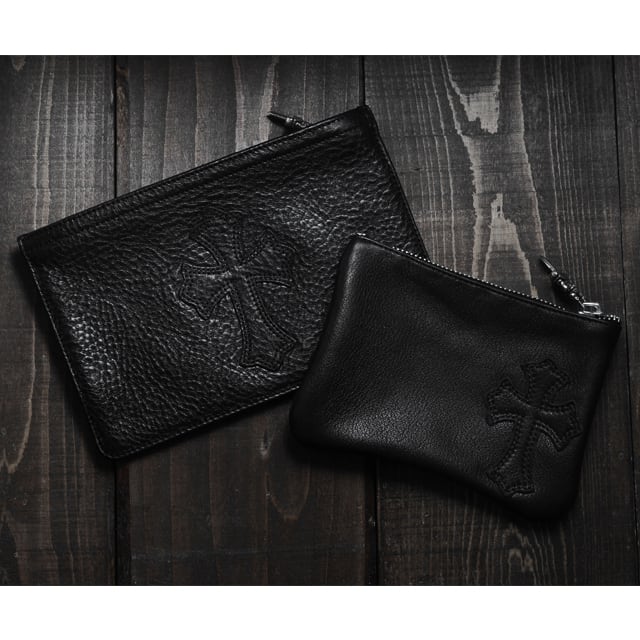 CHROME HEARTS クロムハーツ Wallet ウォレット 財布 レザー】ジッパー