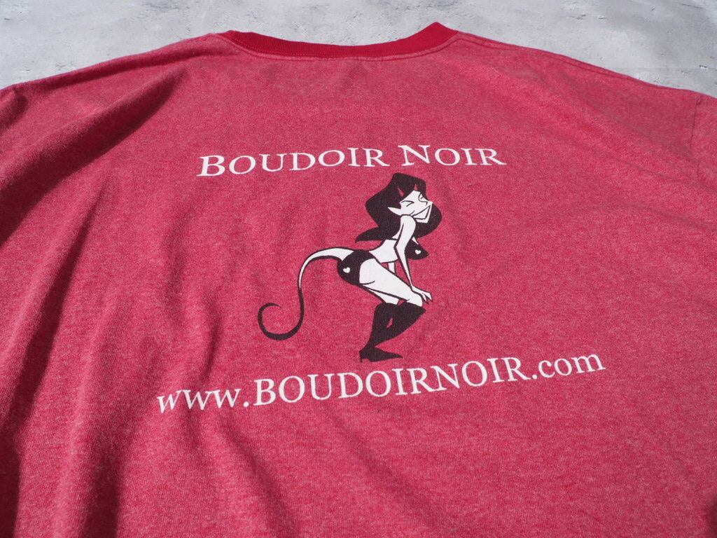 Boudoir Noir Small devil printed Lingr loose silhouette Tee