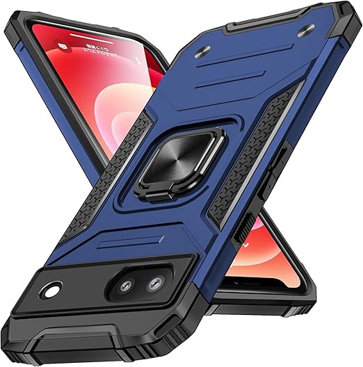 Google Pixel 6a ケース Pixel 6a ケース リング付き 耐衝撃 PC 衝撃