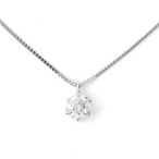 【107】0.23ct / D / VVS1 / 3EX【一粒ダイヤモンドネックレス】