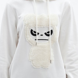 SALE 送料無料【HIPANDA ハイパンダ】レディース フーディー スウェット WOMEN'S SNOW PANDA PRINT HOODIE SWEAT SHIRT / WHITE