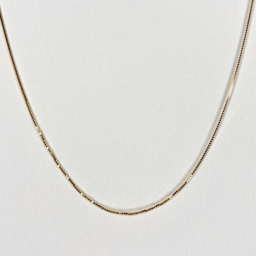 【14K-3-63】22inch 14K real gold chain necklace