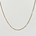 【14K-3-63】22inch 14K real gold chain necklace