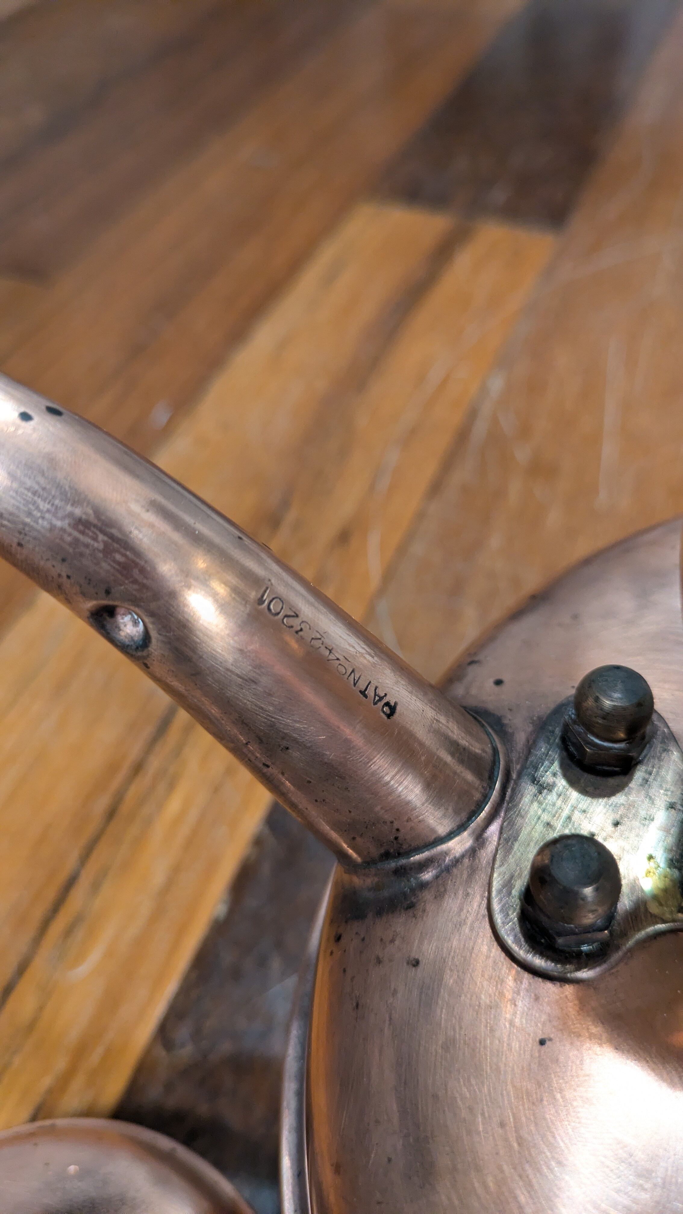 Vintage Simplex Copper Kettle madeinEngland 高級 シンプレックス