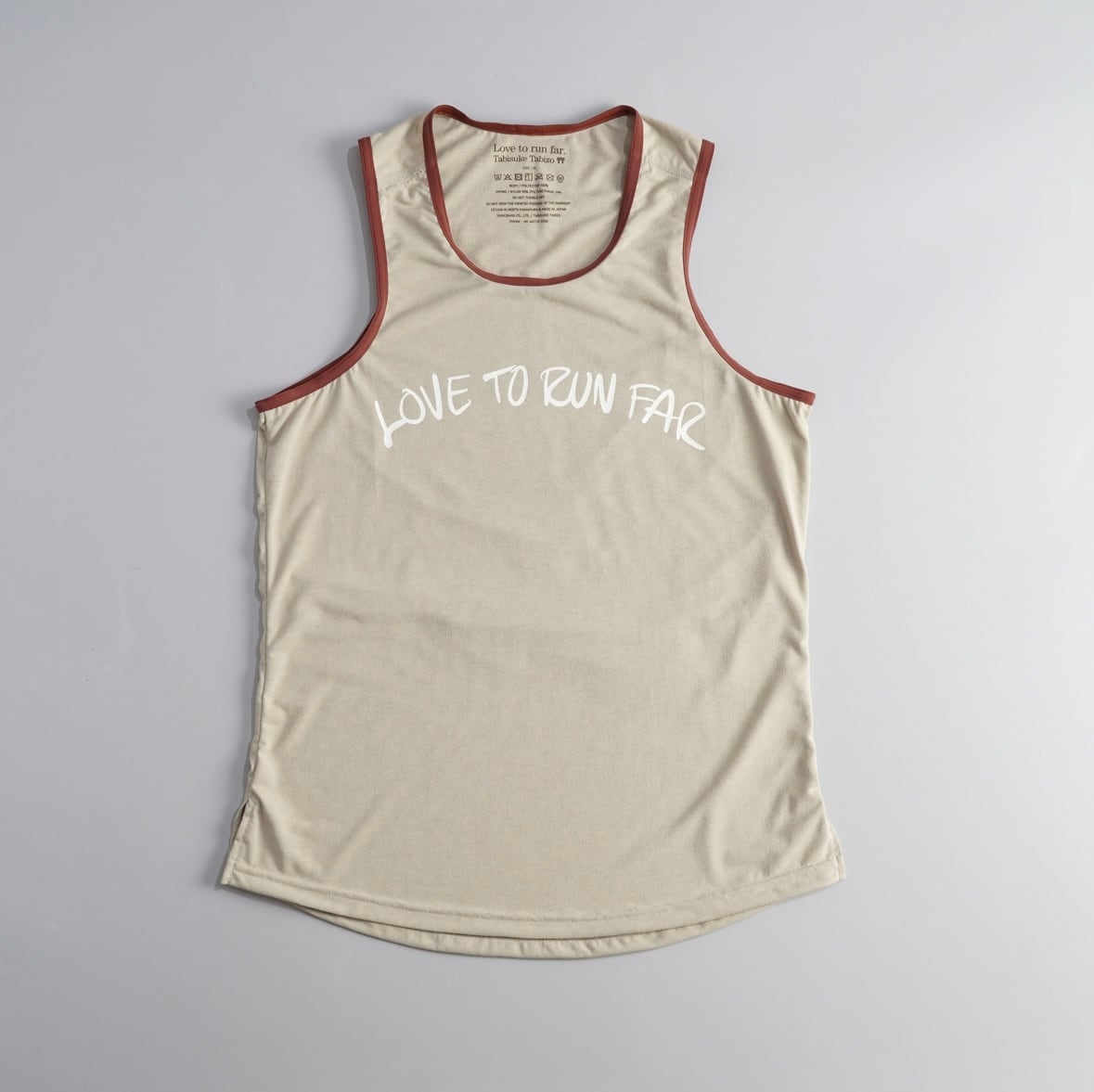 Rapha ピンク メッシュサイクルウェア 2点セット　Tシャツとタンクトップ T2 Running Singlet 2025 / Beige | play field mountain