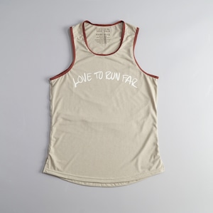 T2 Running Singlet 2025 / Beige