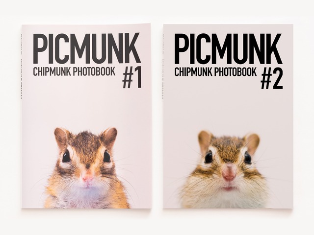 シマリス写真集/PICMUNK #1&#2【2冊セット】CHIPMUNK PHOTOBOOK/PI-CM-2022