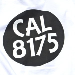 CAL8175 "Round Logo" T-Shirt on UGJ-premium／ホワイト