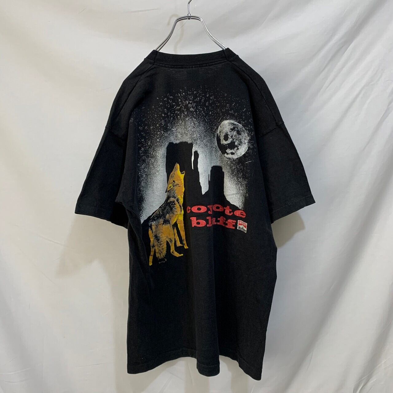 90s マルボロ コヨーテ フルーツボディ バックプリント 半袖 Tシャツ