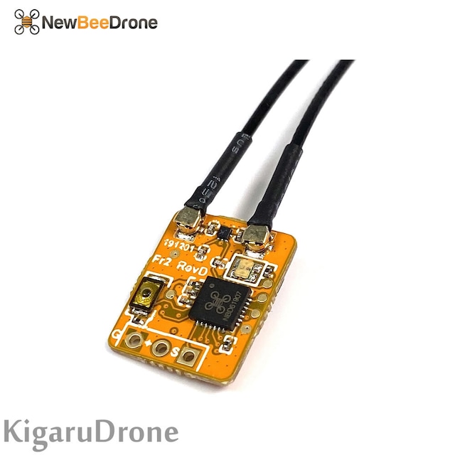 NewBeeDrone BeeCeiver Frsky V2 Compatible Receiver (Frsky D16 & D8.  Futaba s-fhss.)